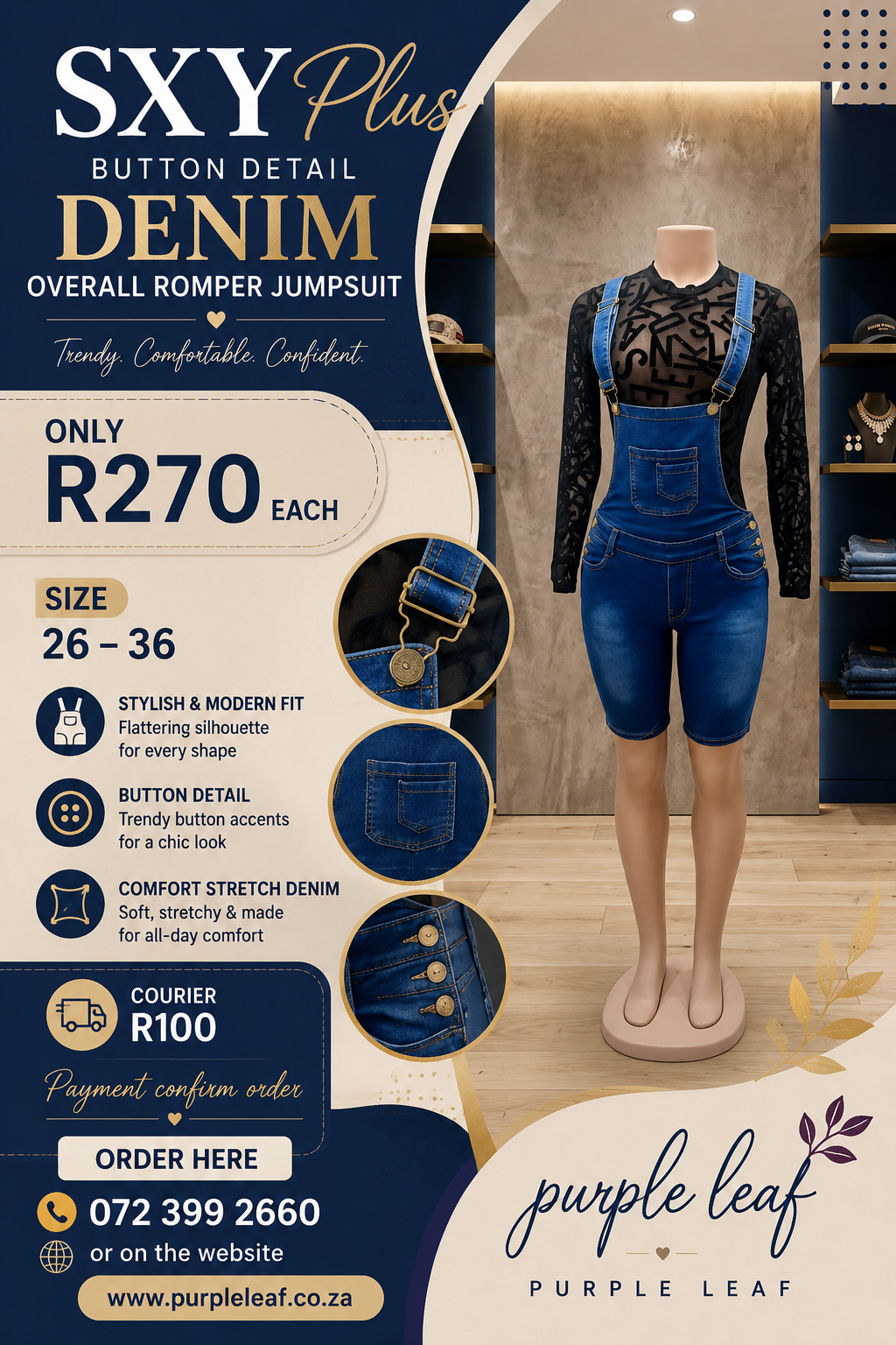 Denim Jumpsuit