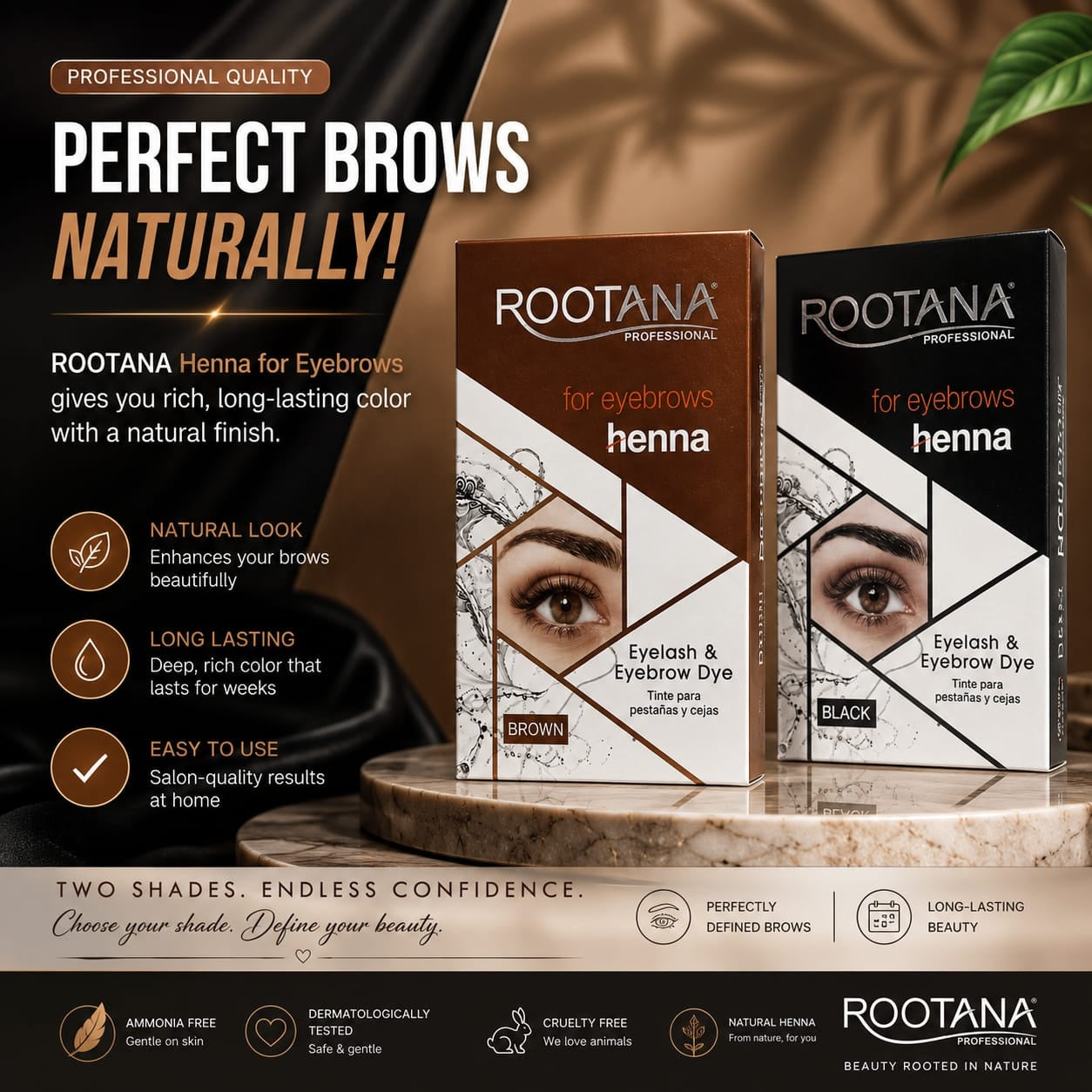 Eyebrow Henna Dye