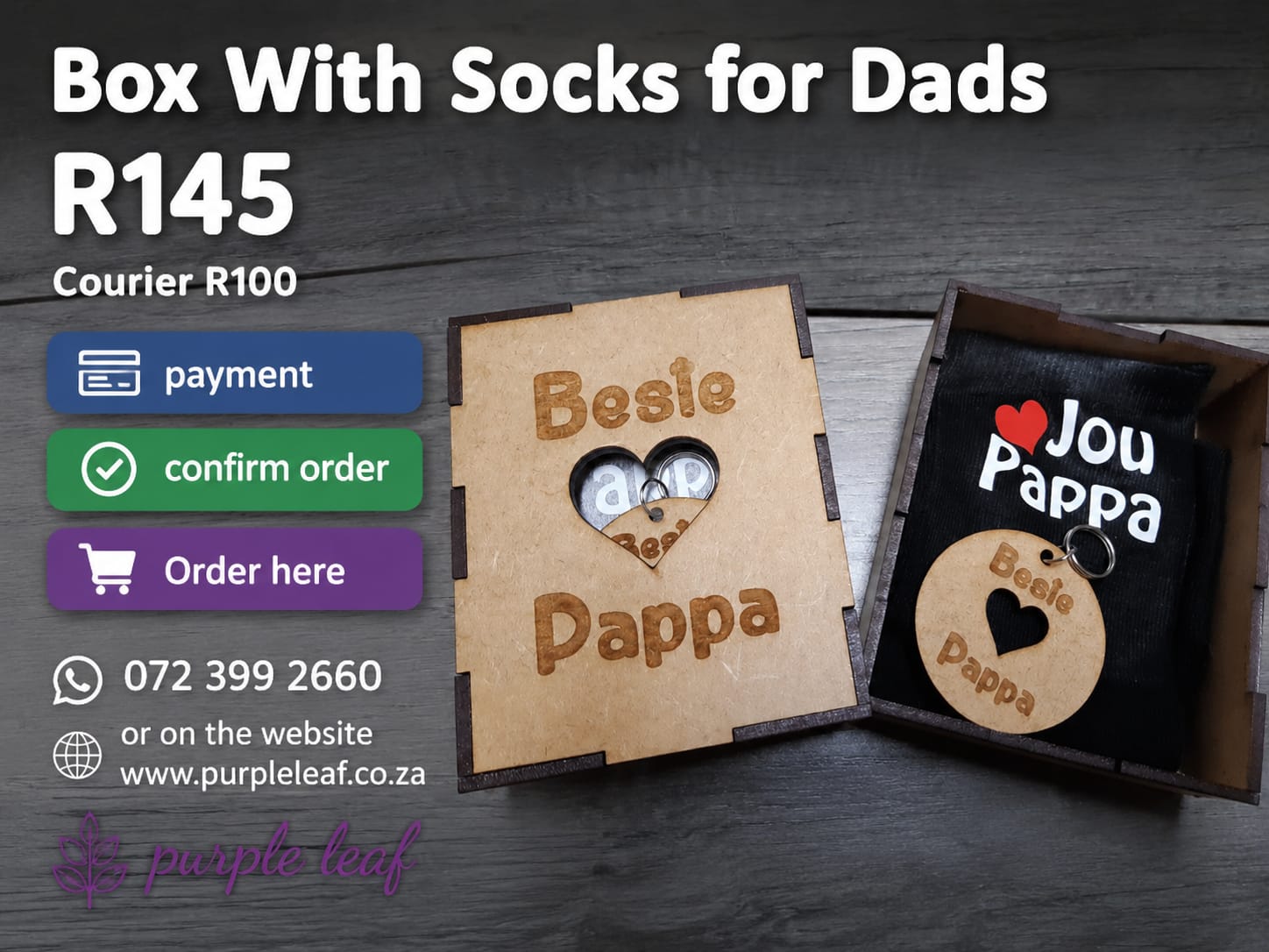 Box With Socks for Dads