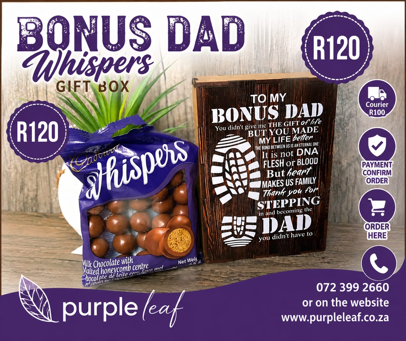 Bonus Dad – Whispers gift box