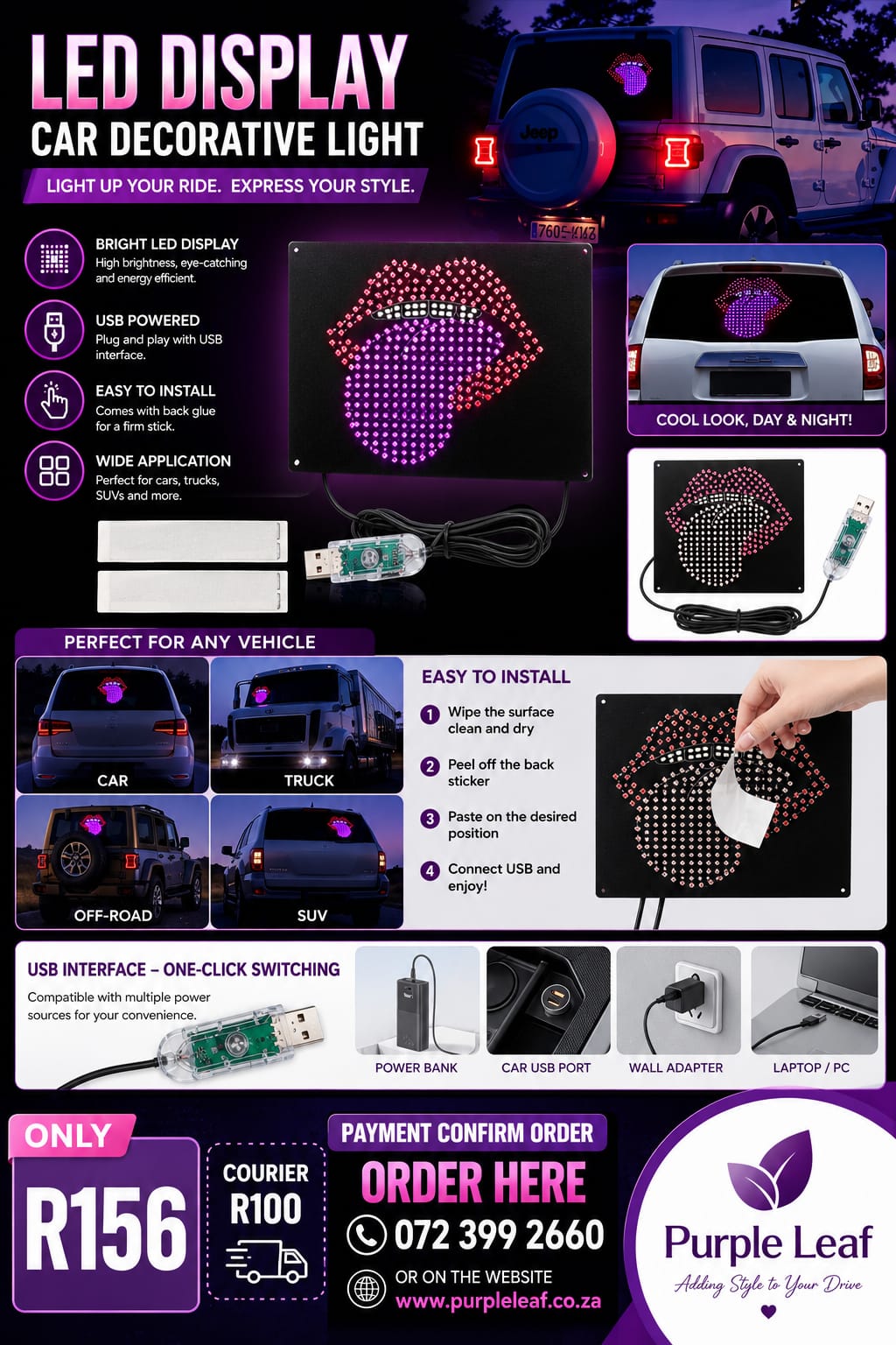 LED Display Decorative Light