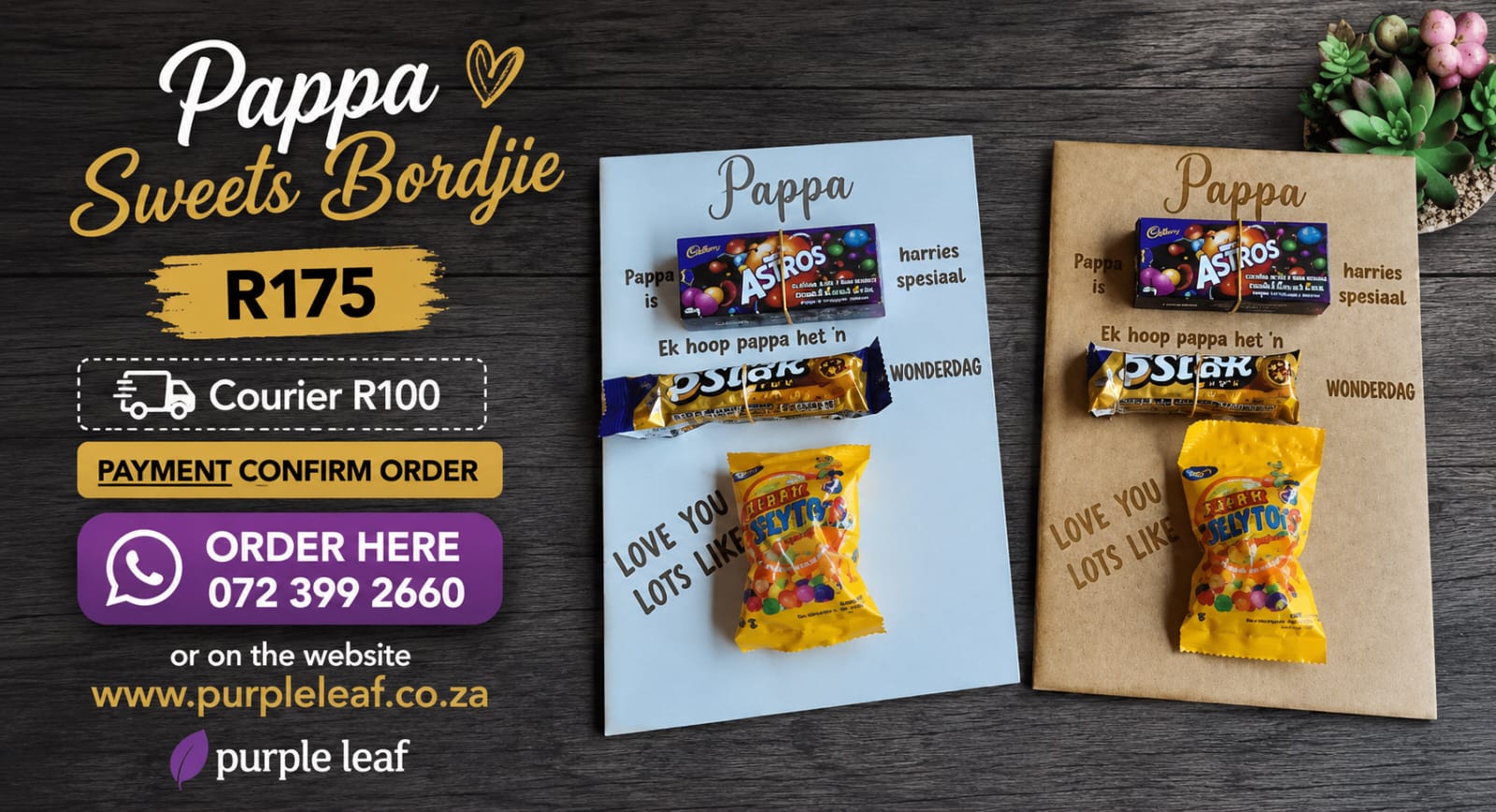 Pappa Sweets Bordjie