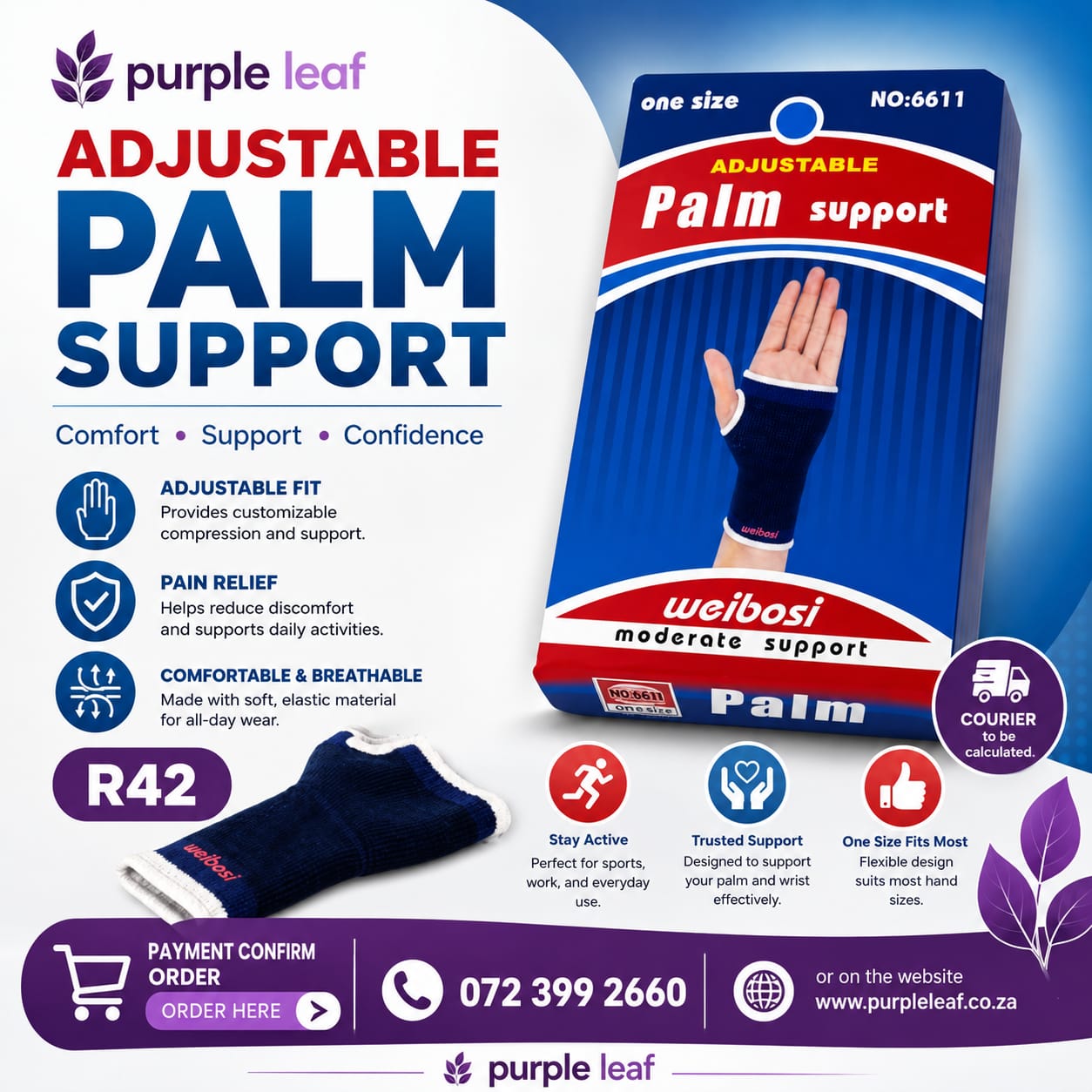 Adjustable Palm Support