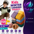 Kids warm leggings 12pcs per pack mix colors