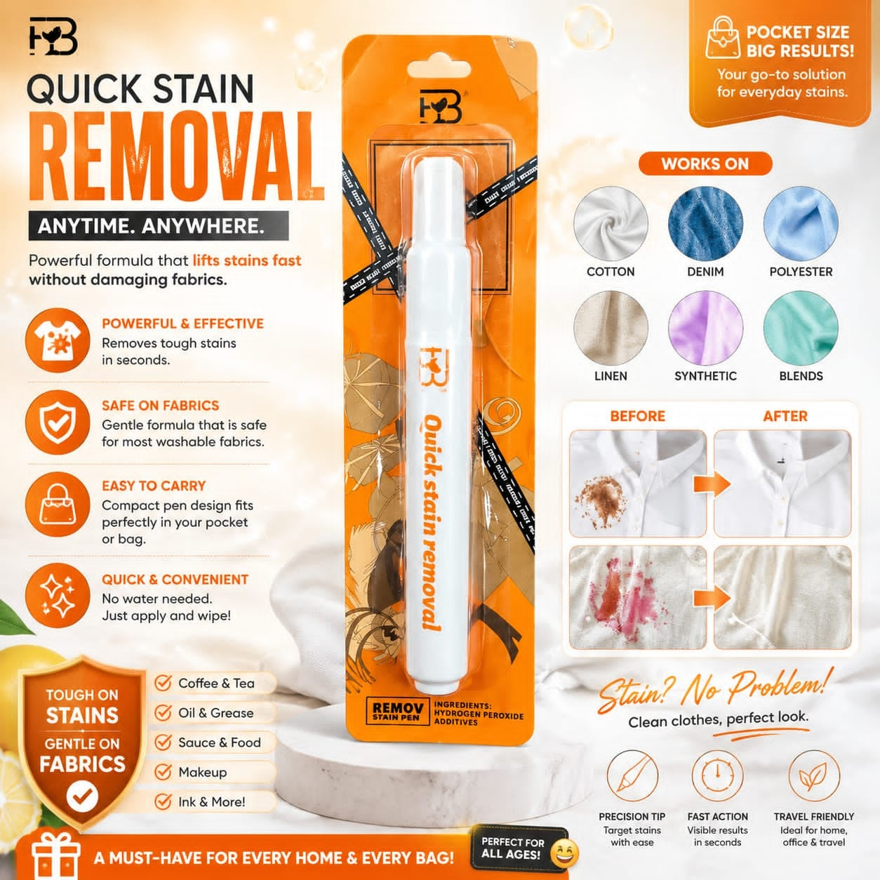 Stain Removal Pen