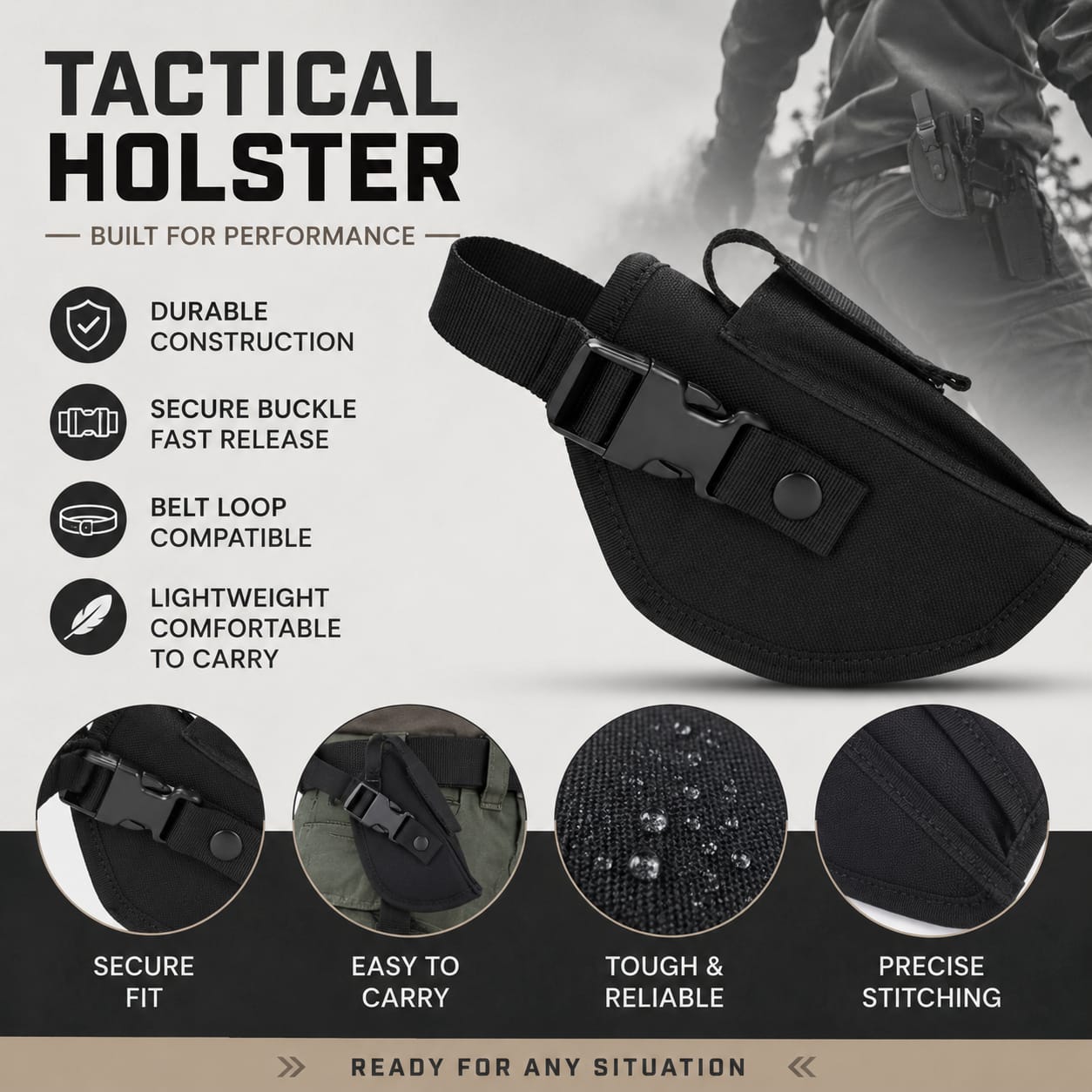 Tactical Holster Pouch (135)