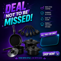13pc Pot set