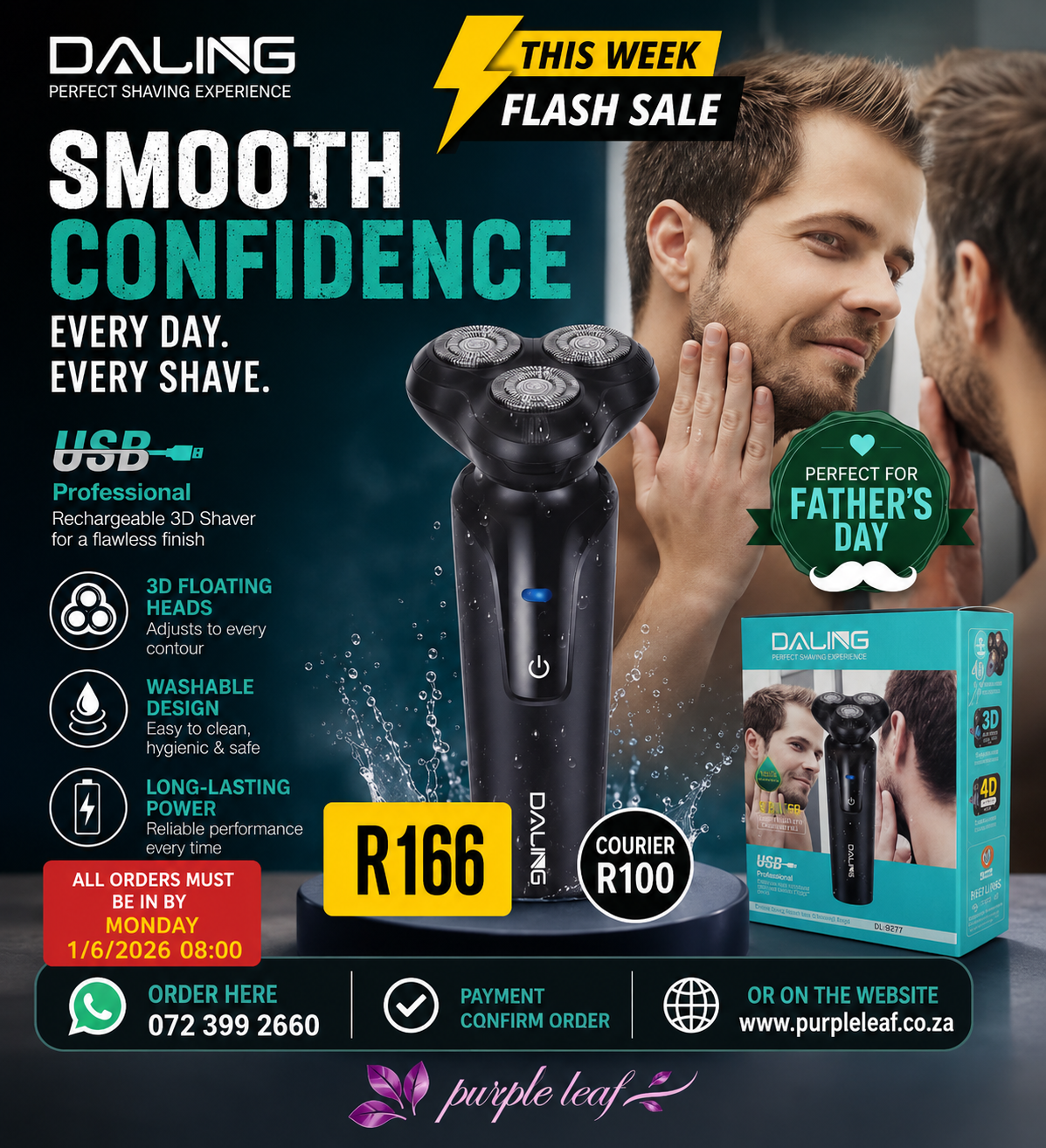 4D Rechargeable Shaver