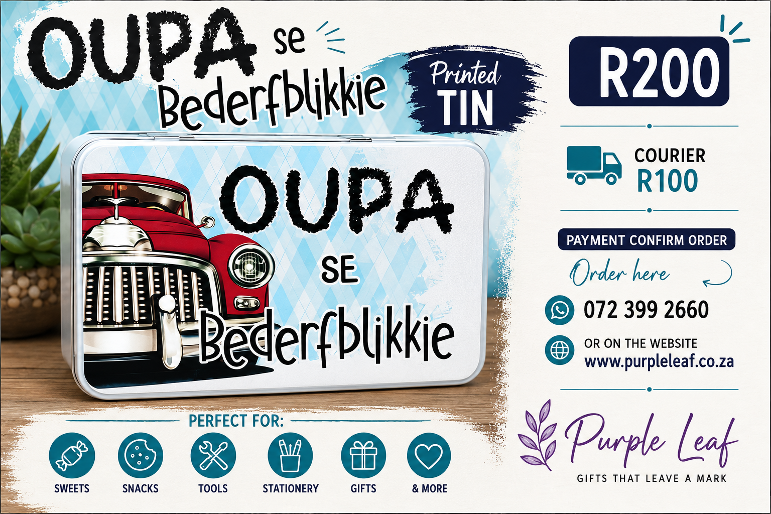 Oupa se Bederfblikkie