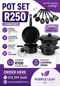 13pc Pot set
