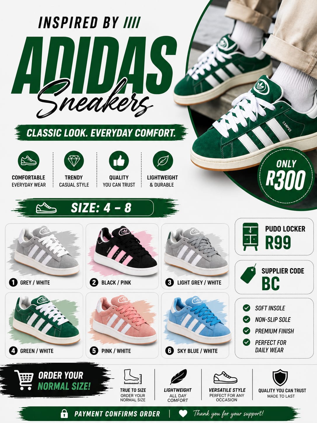 Inspired by Adidas