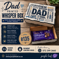 Dad- Printed Whisper Box
