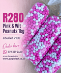 Pink & White Peanuts+-1kg