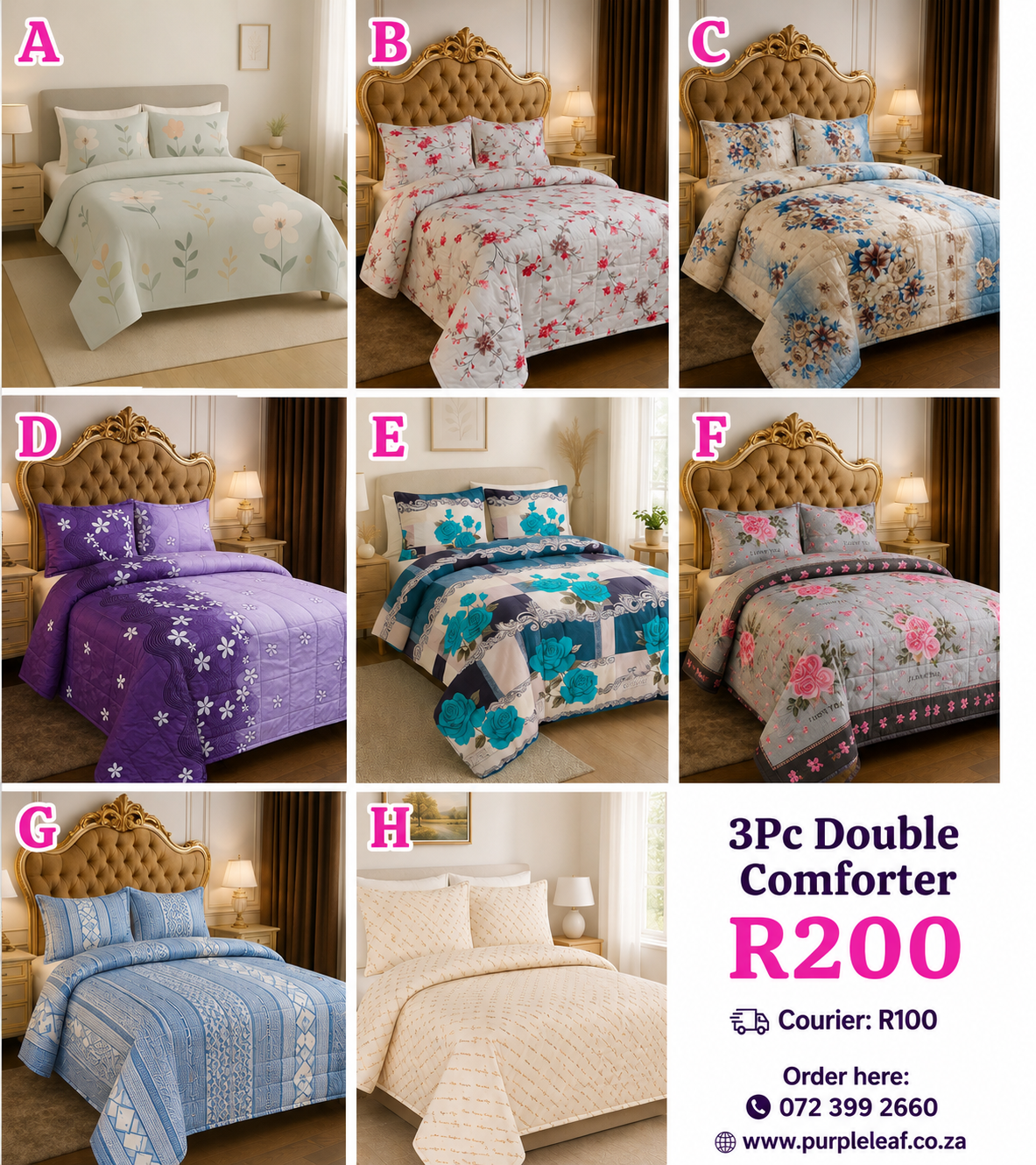 3Pc Double Comfort