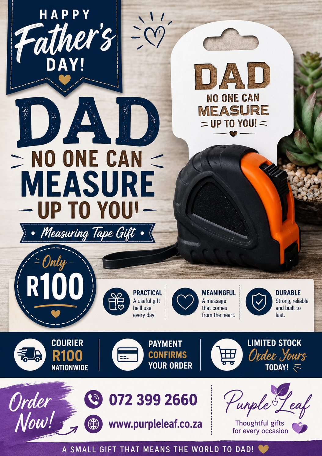 Dad no one can Measure