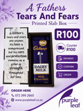 A Fathers Tears And Fears – Printed Slab Box