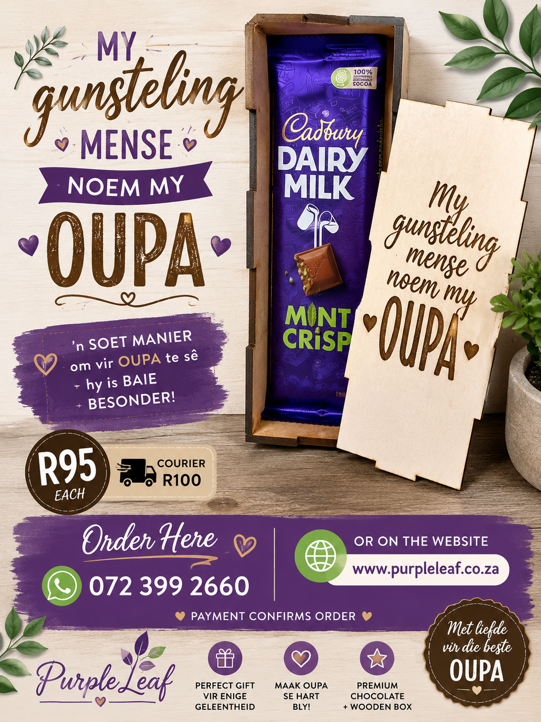 Gunsteling mens Oupa