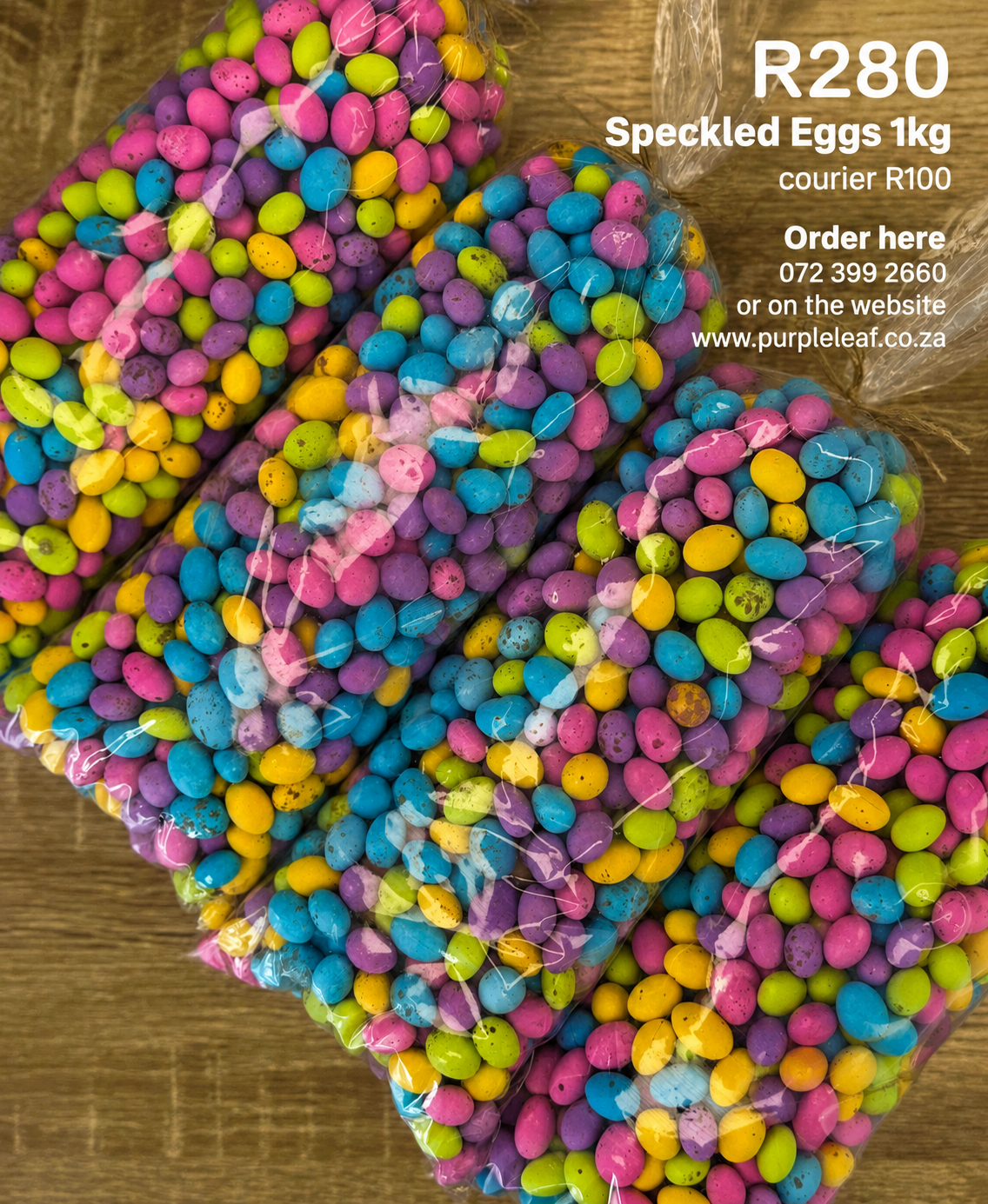 Speckled eggs+-1kg
