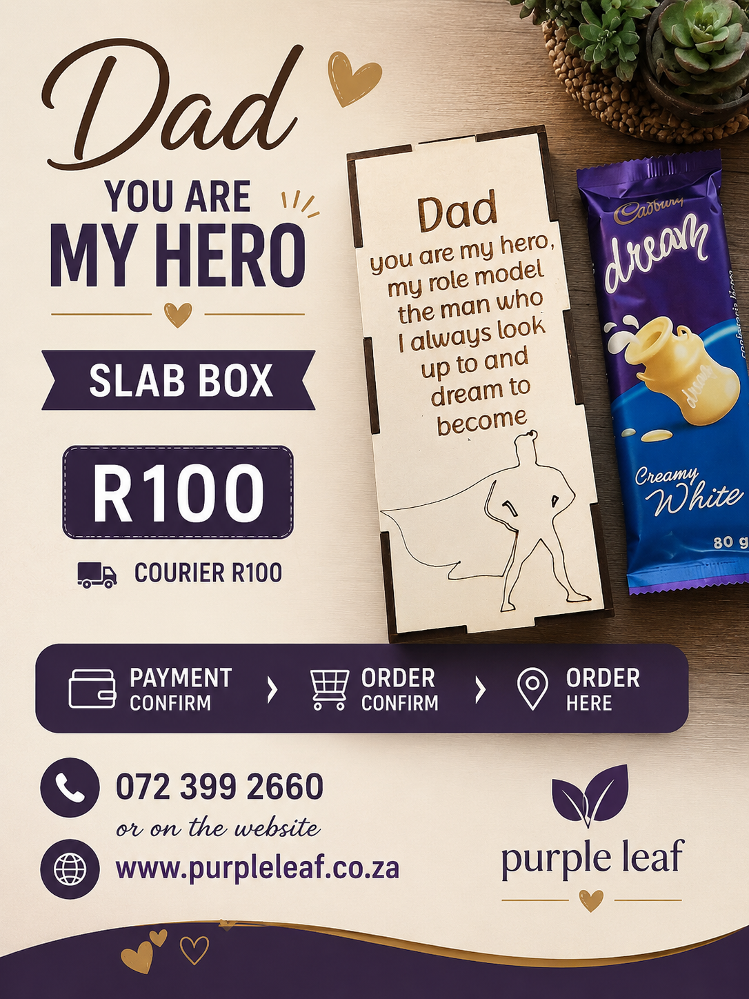 Dad you are my Hero