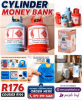 Cylinder Money Bank