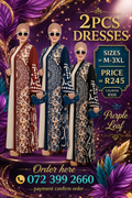 2PCS DRESSES