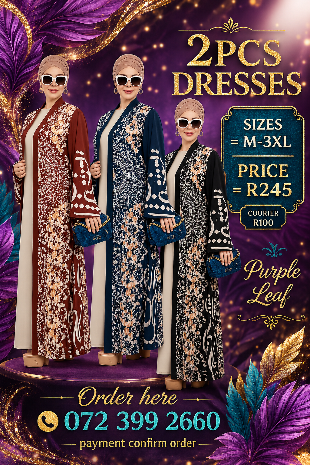 2PCS DRESSES