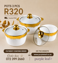3pcs Pot set