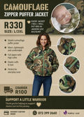 Camo Jacket Lady