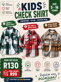 Kids Check Shirt