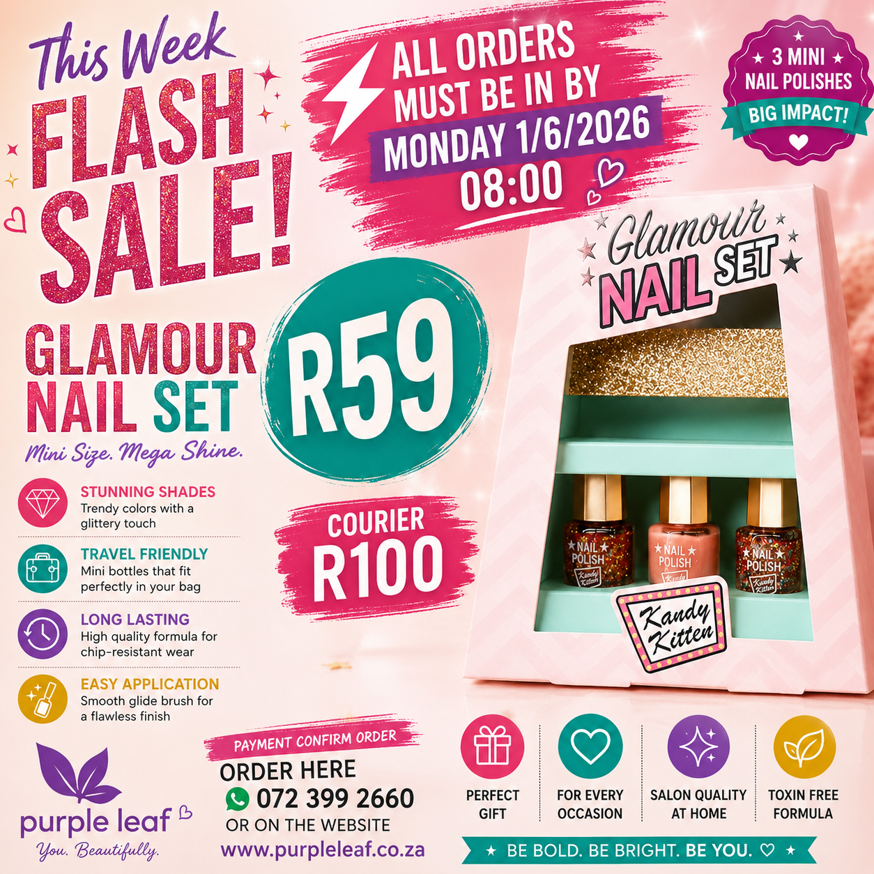 Glamour Nail Set