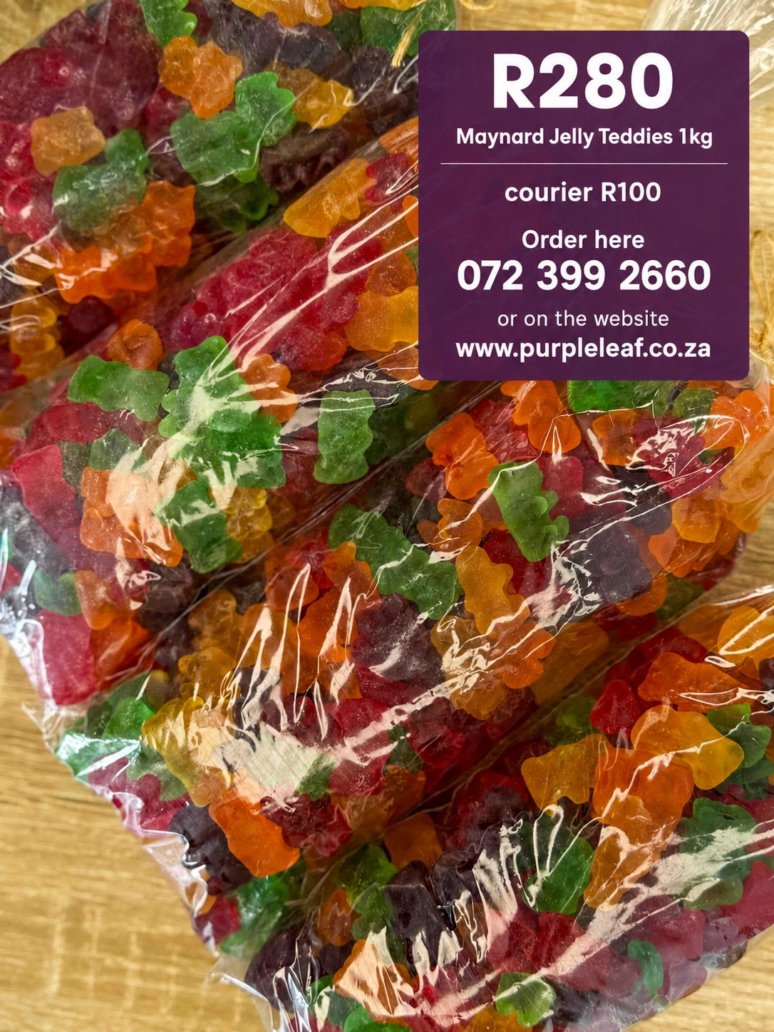 Maynard Jelly Teddies +- 1kg