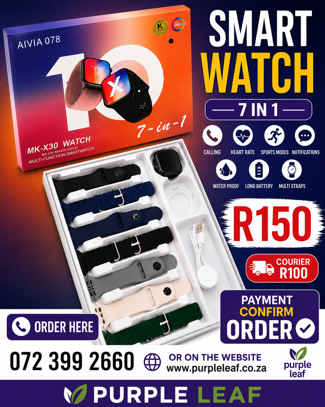 Smart Watch 7 in 1