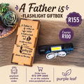 A Father is -Flashlight Giftbox
