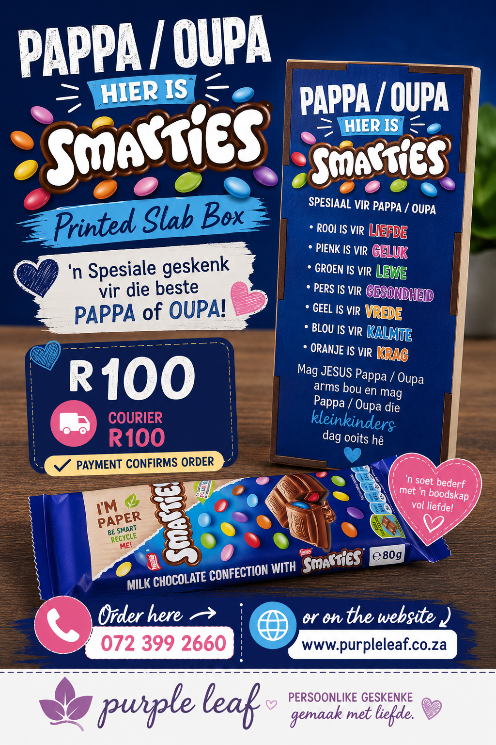 Pappa / Oupa Smarties